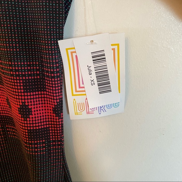 Lularoe Julia Dress (NEW WITH TAGS) Size: XS - Picture 6 of 9